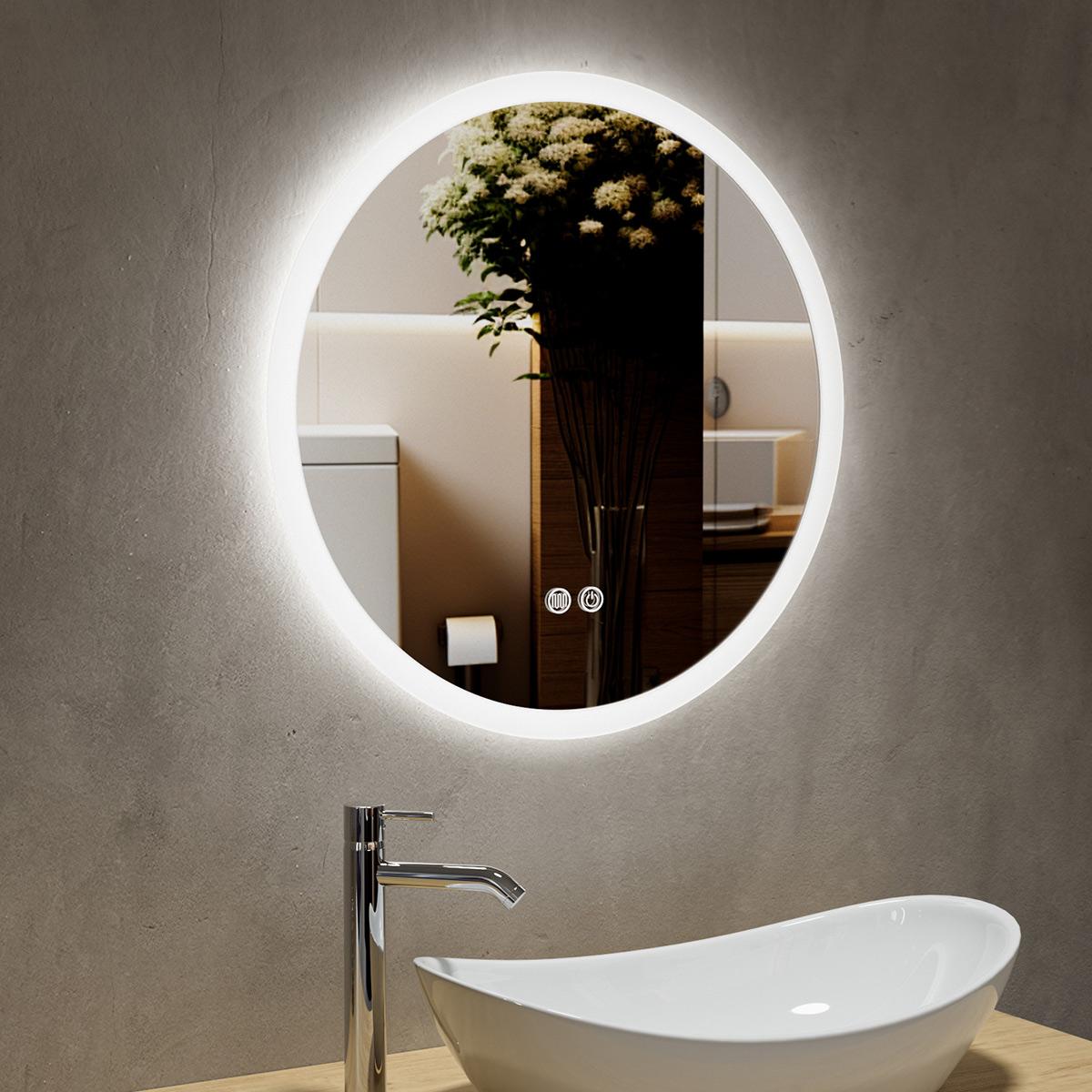 Espejo Roko Con Luz Led Para Baño