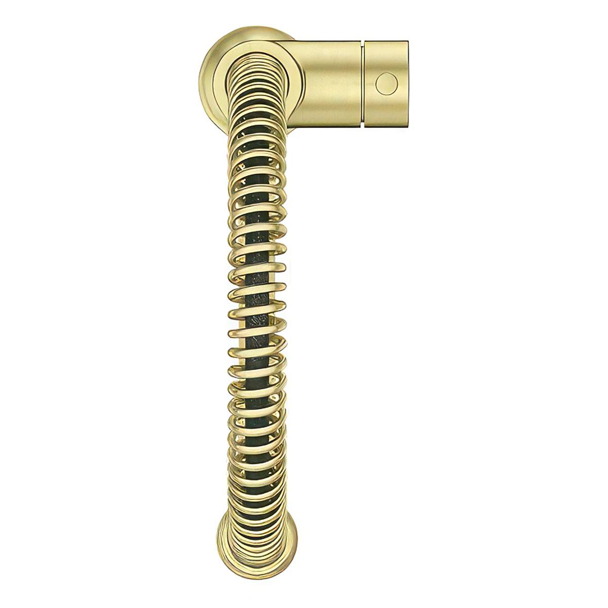 Monocomando Bruton Pico Alto Para Lavadero - Dorado
