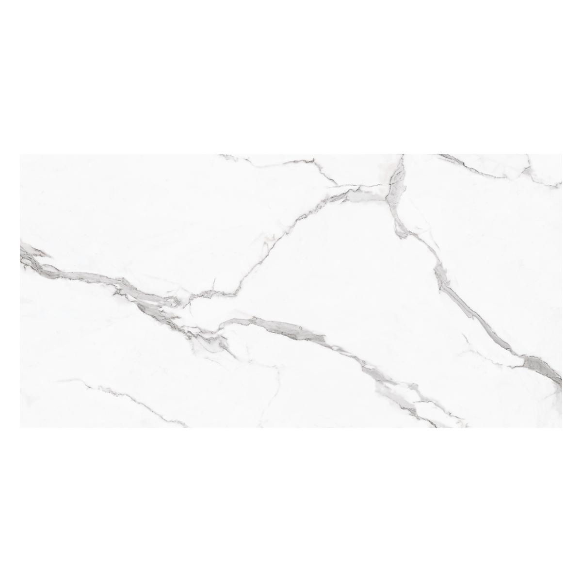 Porcelanato Quartz Calacatta Gris Brillante - 60X120 cm - 2.16 m2