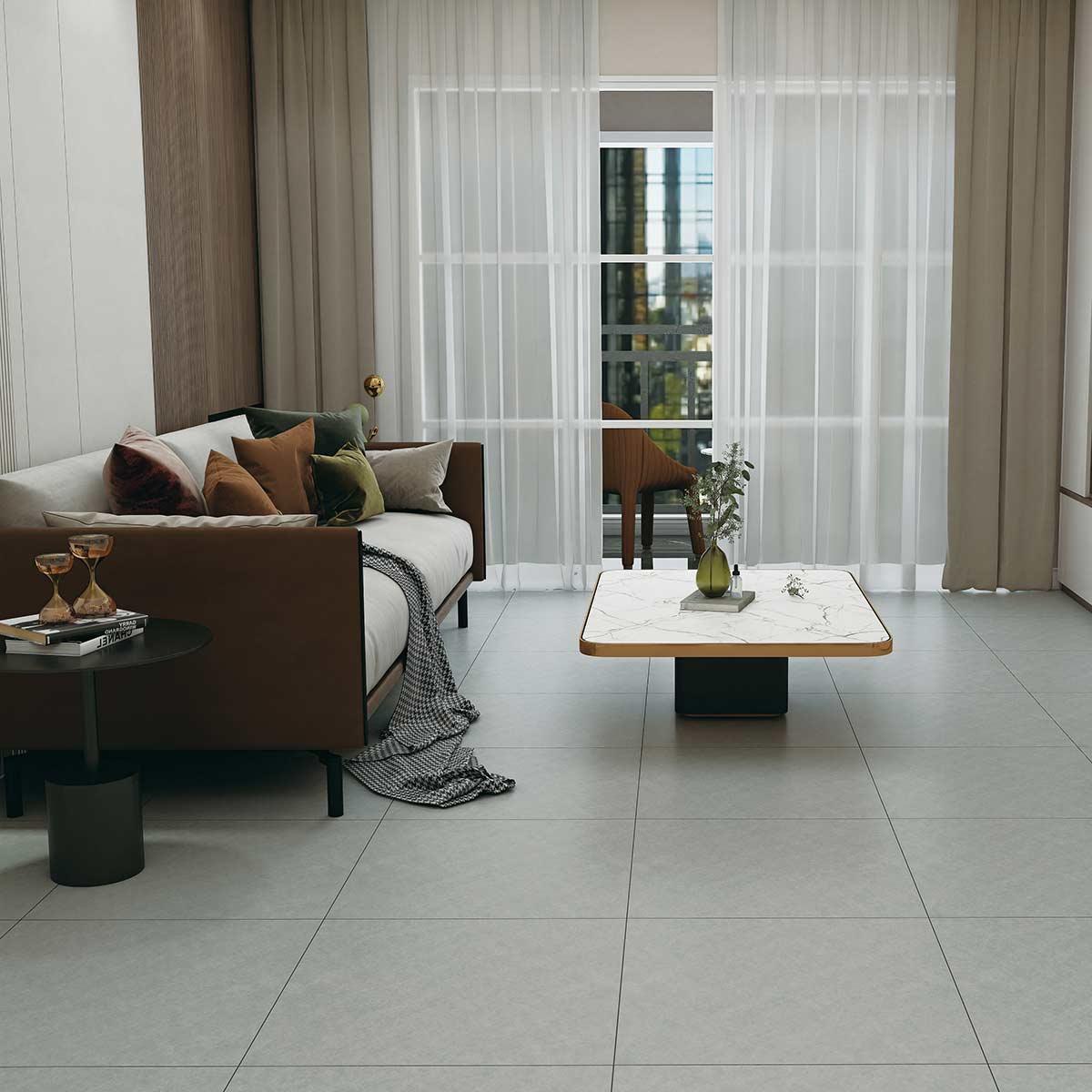 Porcelanato Quinton Gris Mate - 60X60 cm - 1.44 m2