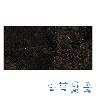 Porcelanato Inf Negro Pulido - 60X120 cm - 2.88 m2