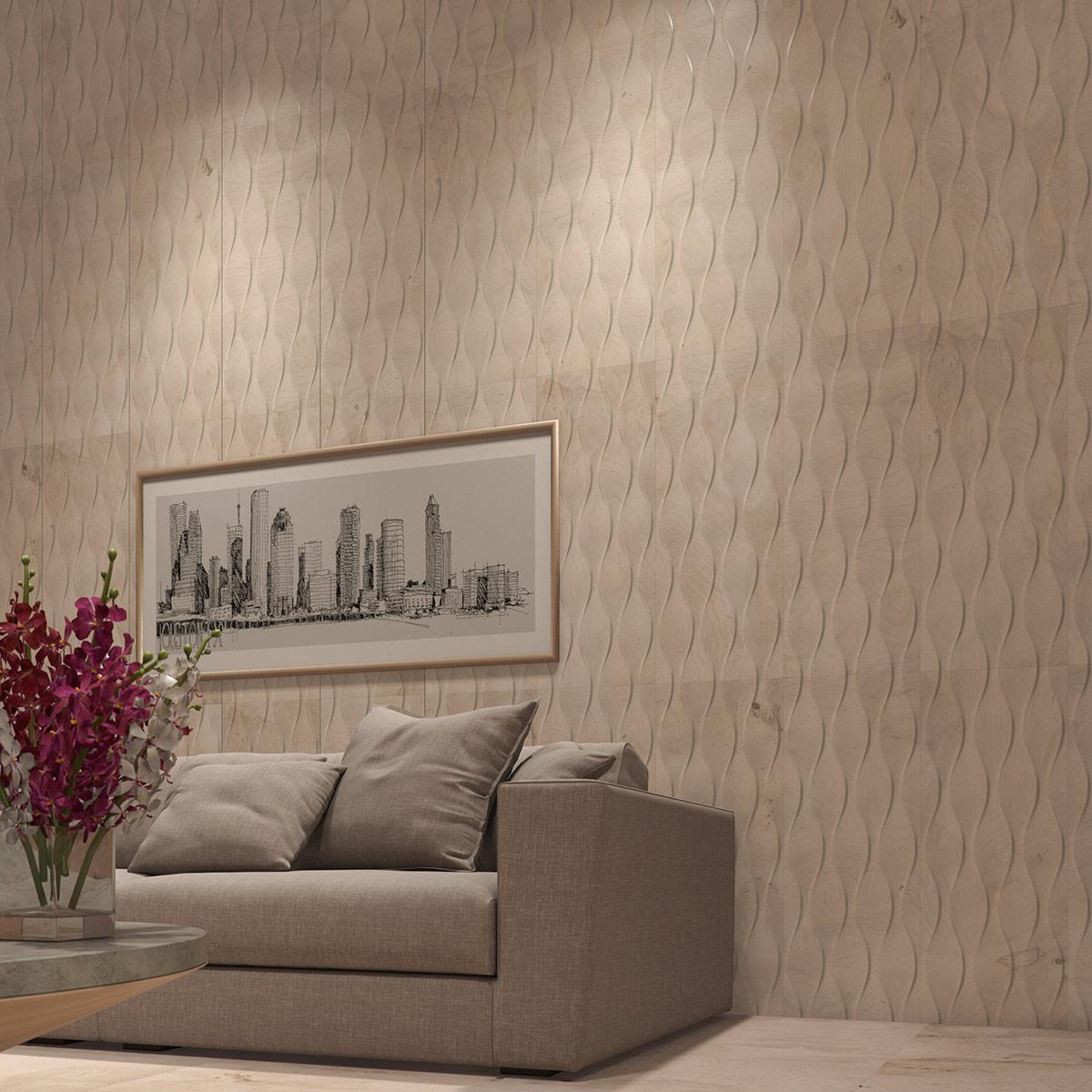 Mayólica Radica Soie Beige Mate Rectificado - 43.2 x 91.1 cm - 1.96 m2
