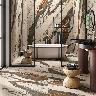 Porcelanato Breccia Phoenix Beige Mate - 60X120 cm - 2.88 m2