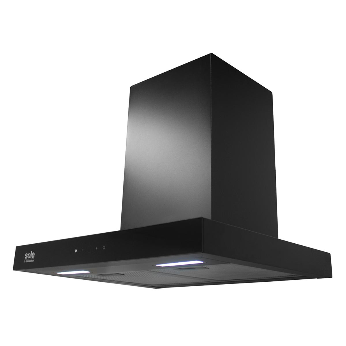 Campana Sole Decorativa Glasslux 60Cm S Collection Negro