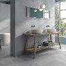 Mayólica Arkety Rlv Gris Mate - 25X50 cm - 2.00 m2