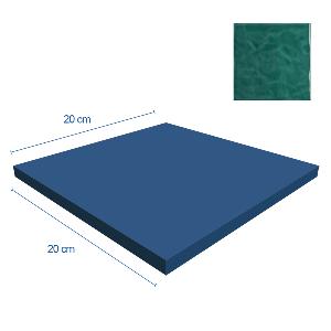 Mayólica Verde Jade Onda Brillante - 20 x 20 cm - 1.48 m2