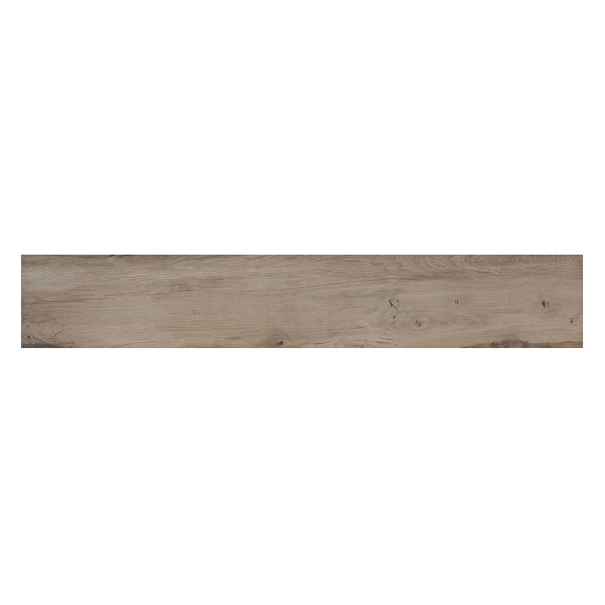 Porcelanato Hunter Marron Acetinado - 19.7x120 - 1.65 m2