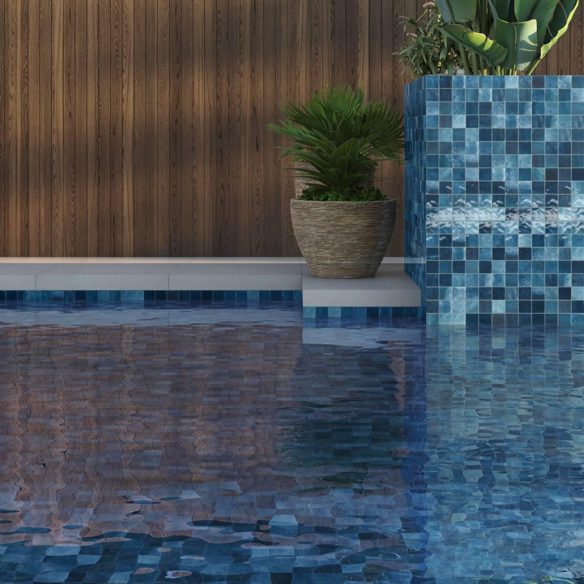 Gres Porcelánico Noronha Mar Mesh Mate - 10 x 10 cm - 1.92 m2
