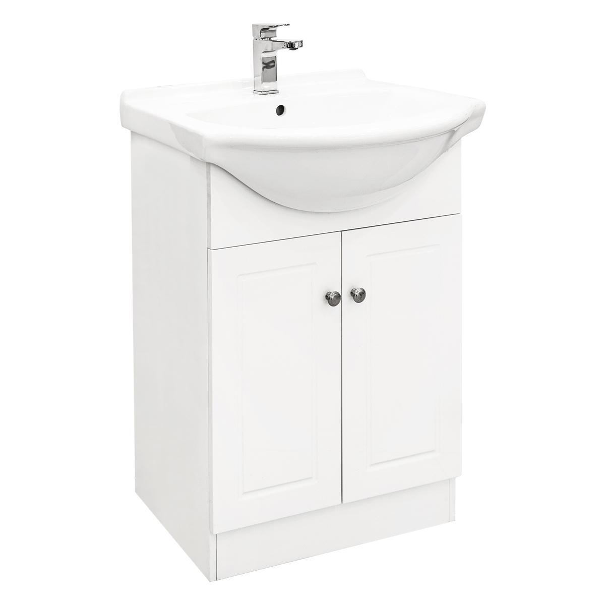 Mueble De Baño Golden Bath Vancouver Blanco (Fm600) 60X85X44 Cm Inc. Lavat C/Reb