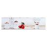 Listelo Gracia Blanco Brillante - 17X60 cm - 1 pza