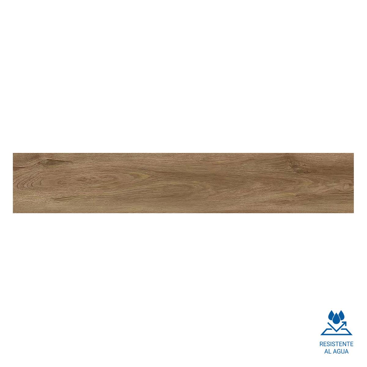 Piso SPC American Marrón Oscuro - 18.1X121 cm - 2.65 m2