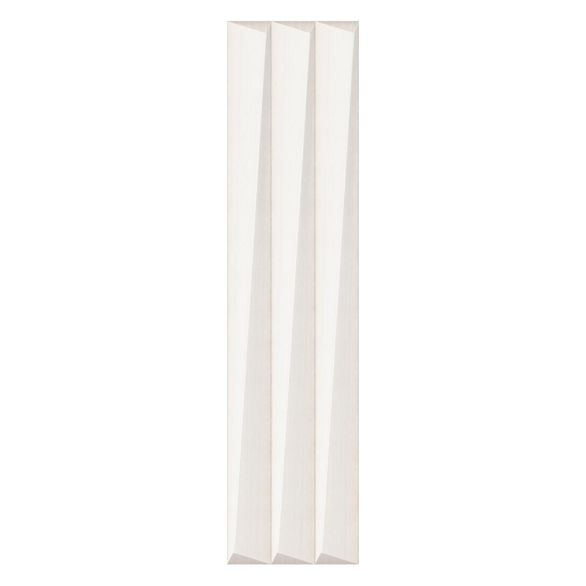 Porcelanato Coluna Linea Blanco Mate - 28.8X119 cm - 1.03 m2