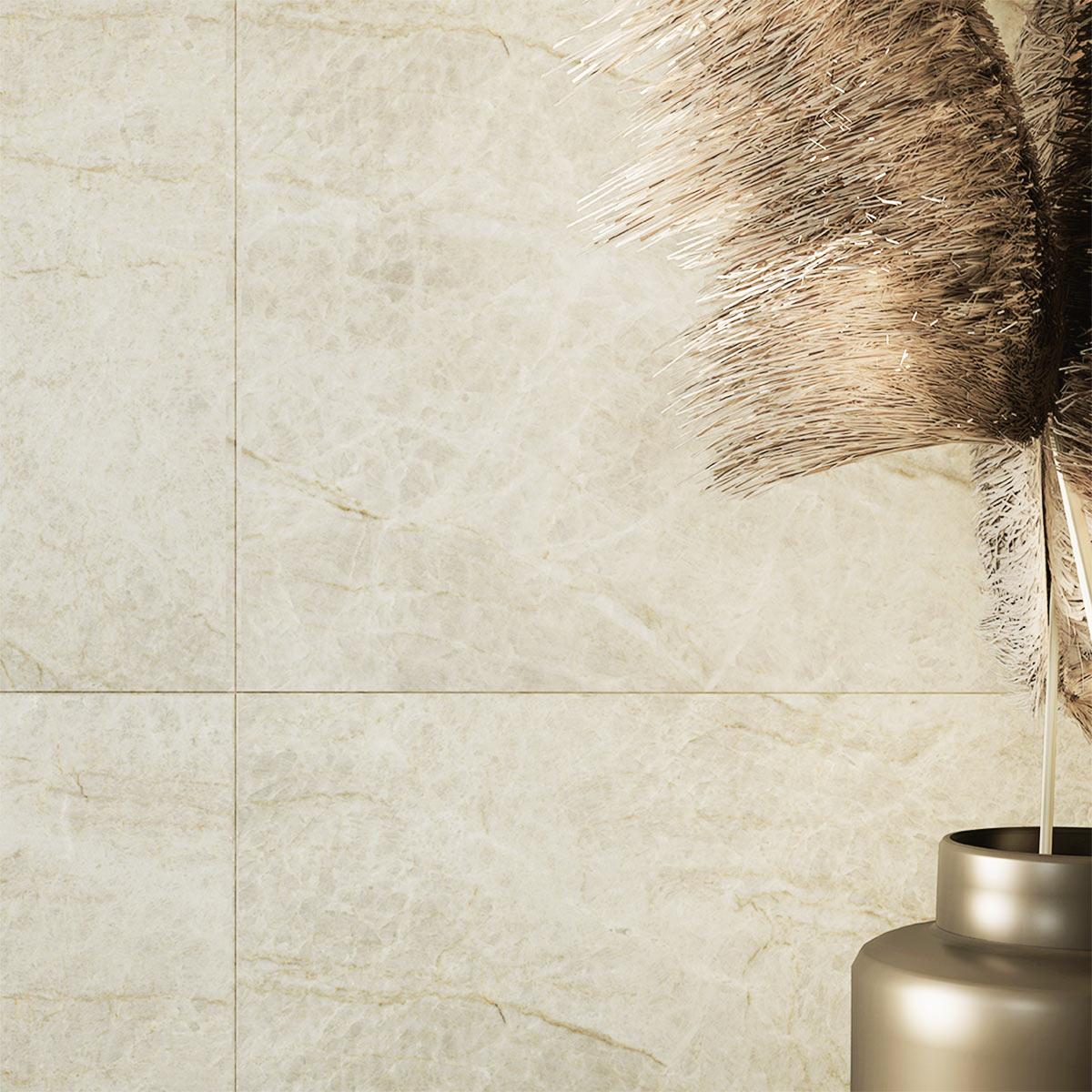 Porcelanato Agra Beige Mate - 80.5X140 cm - 2.25 m2