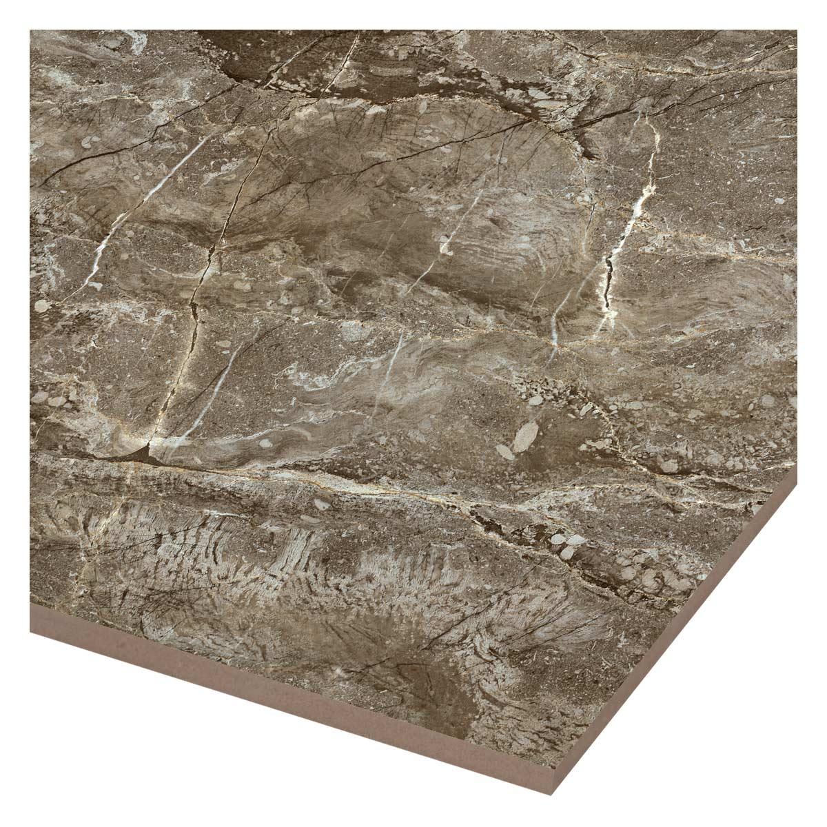 Piso Rimini Grey Brillante Rectificado - 59 x 59 cm - 1.75 m2