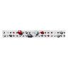 Listelo Domino Blanco Brillante - 45X5.5 cm - 1 pza