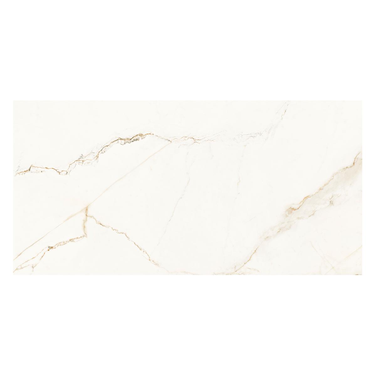 Piso Calacata Gold Pulido Rectificado - 58 x 120 cm - 2.09 m2