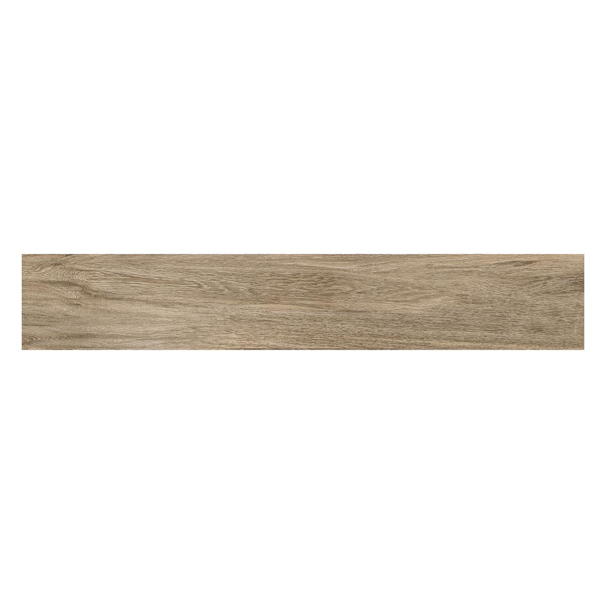 Gres Porcelánico Maderato Almendro Marrón Mate - 19X118 cm - 1.34 m2