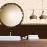 Listelo Borbon Beige Brillante - 45X3 cm - 1 pza