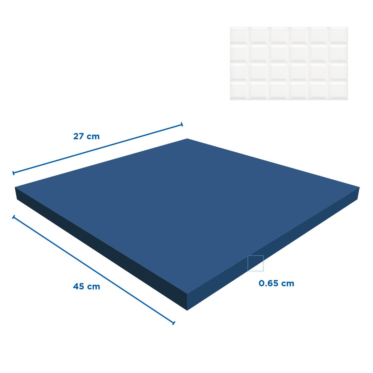 Mayolica Celima Kali New White Br 30X60 Caja De 1.80 M2