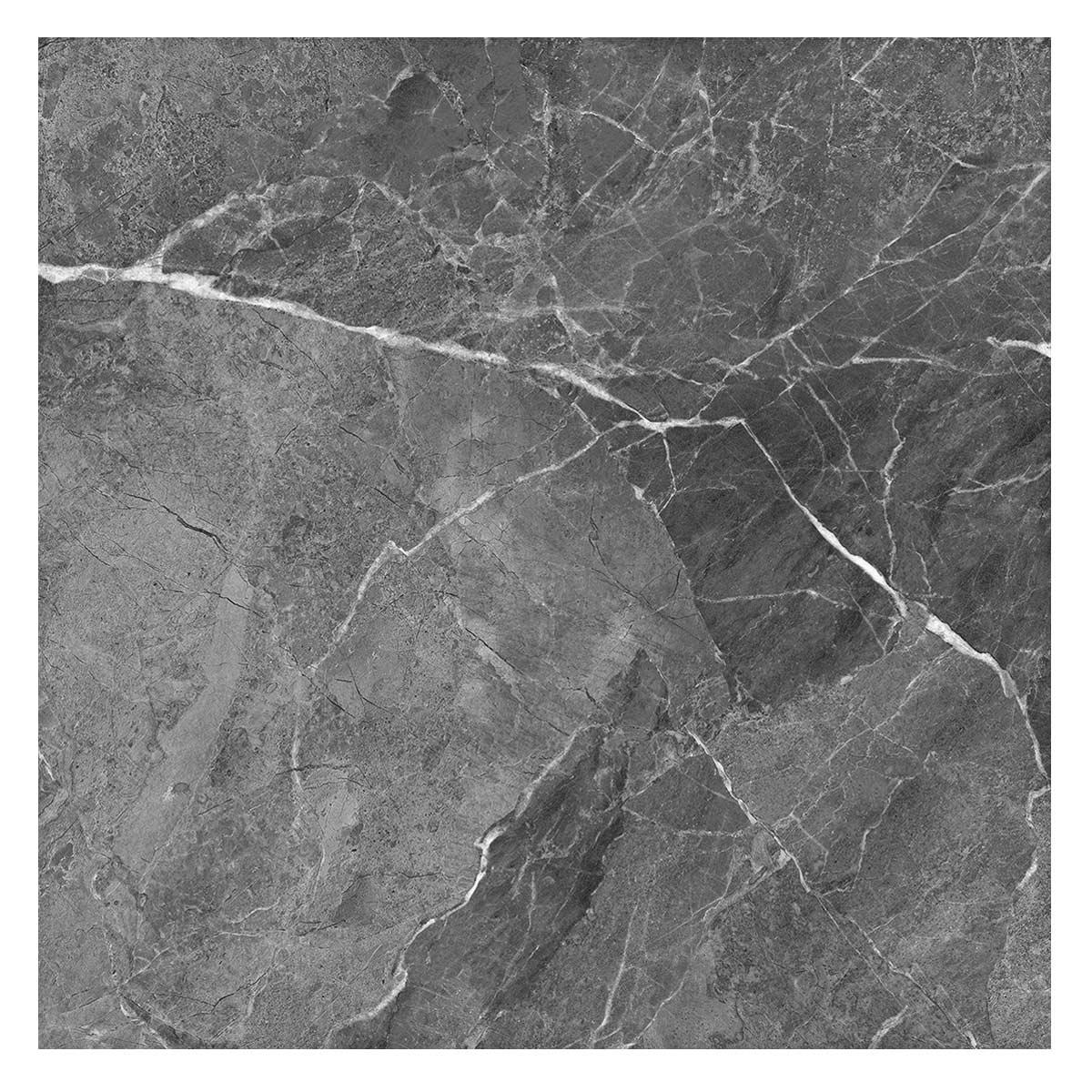 Porcelanato Emperador Gris Brillante - 60X60 cm - 1.44 m2