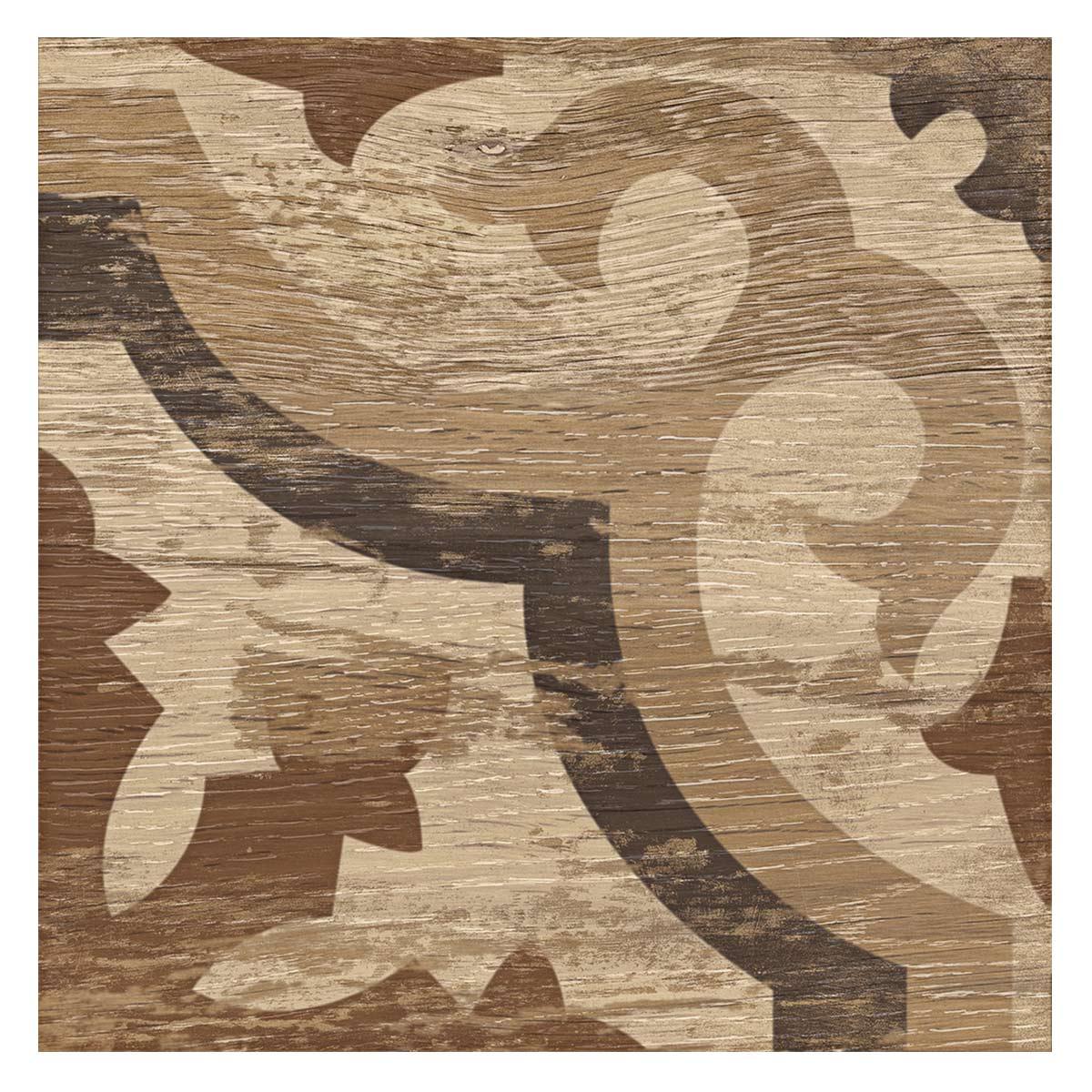 Porcelanato Hidraulicwood Moka Mate - 20x20 - 0.60 m2