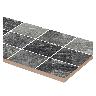 Gres Porcelánico Ardosia Black Mesh Mate - 10 x 10 cm - 1.92 m2