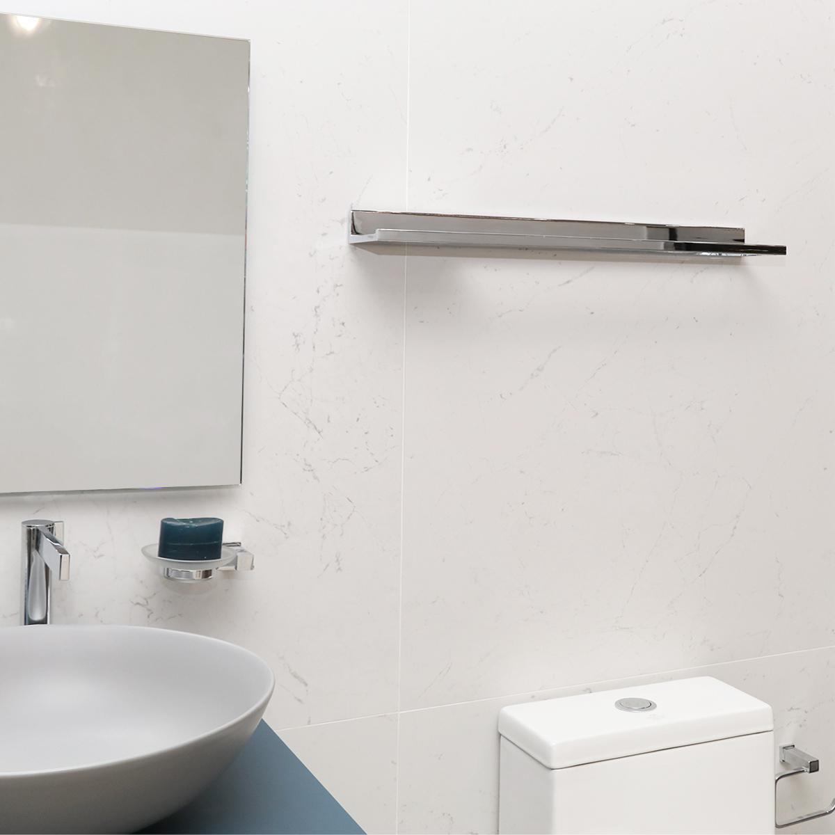 Repisa Noken Essence C Con Hueco 65 Cm Cromo