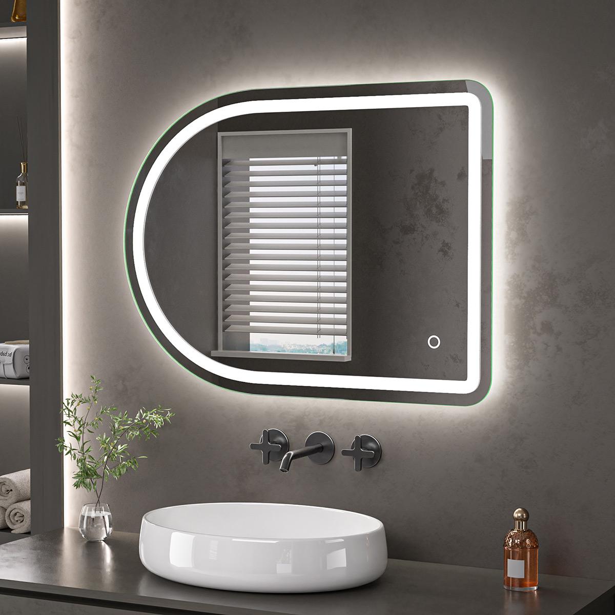 Espejo Lauren Con Luz Led Para Baño