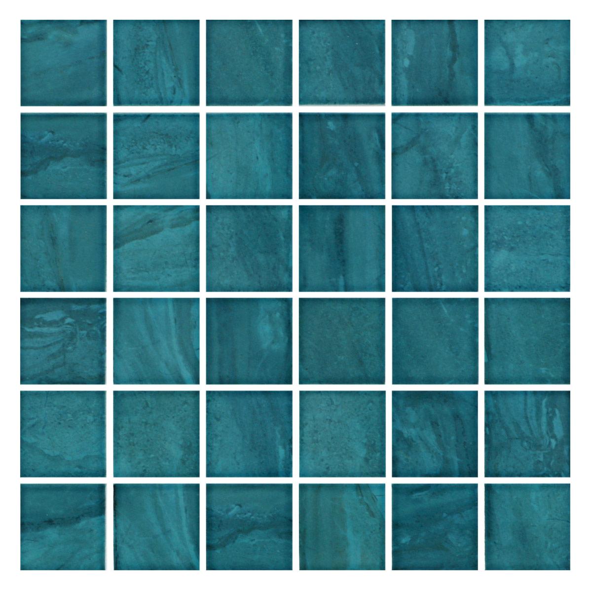 Porcelanato Caribbean Verde Brillante - 30.6X30.6 cm - 1.87 m2