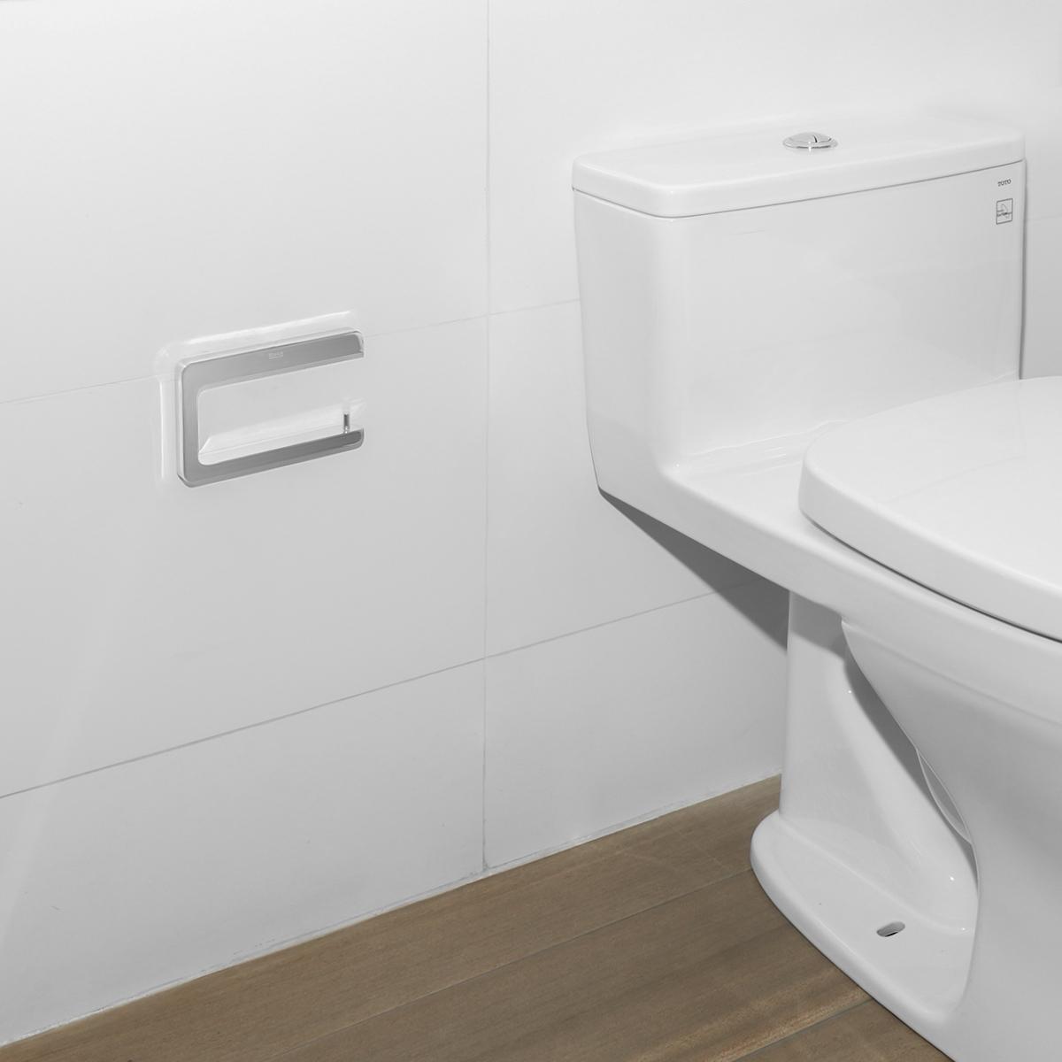 Porta Rollo Tempo Para Baño - Cromado