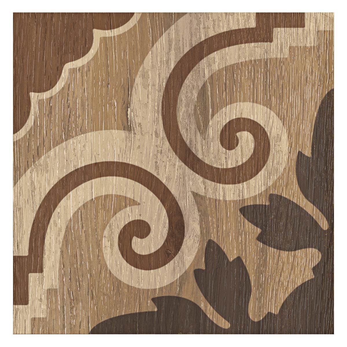 Porcelanato Hidraulicwood Moka Mate - 20x20 - 0.60 m2