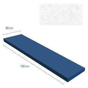 Porcelanato Tele Di Marmo Blanco Brillante - 60X120 cm - 1.44 m2