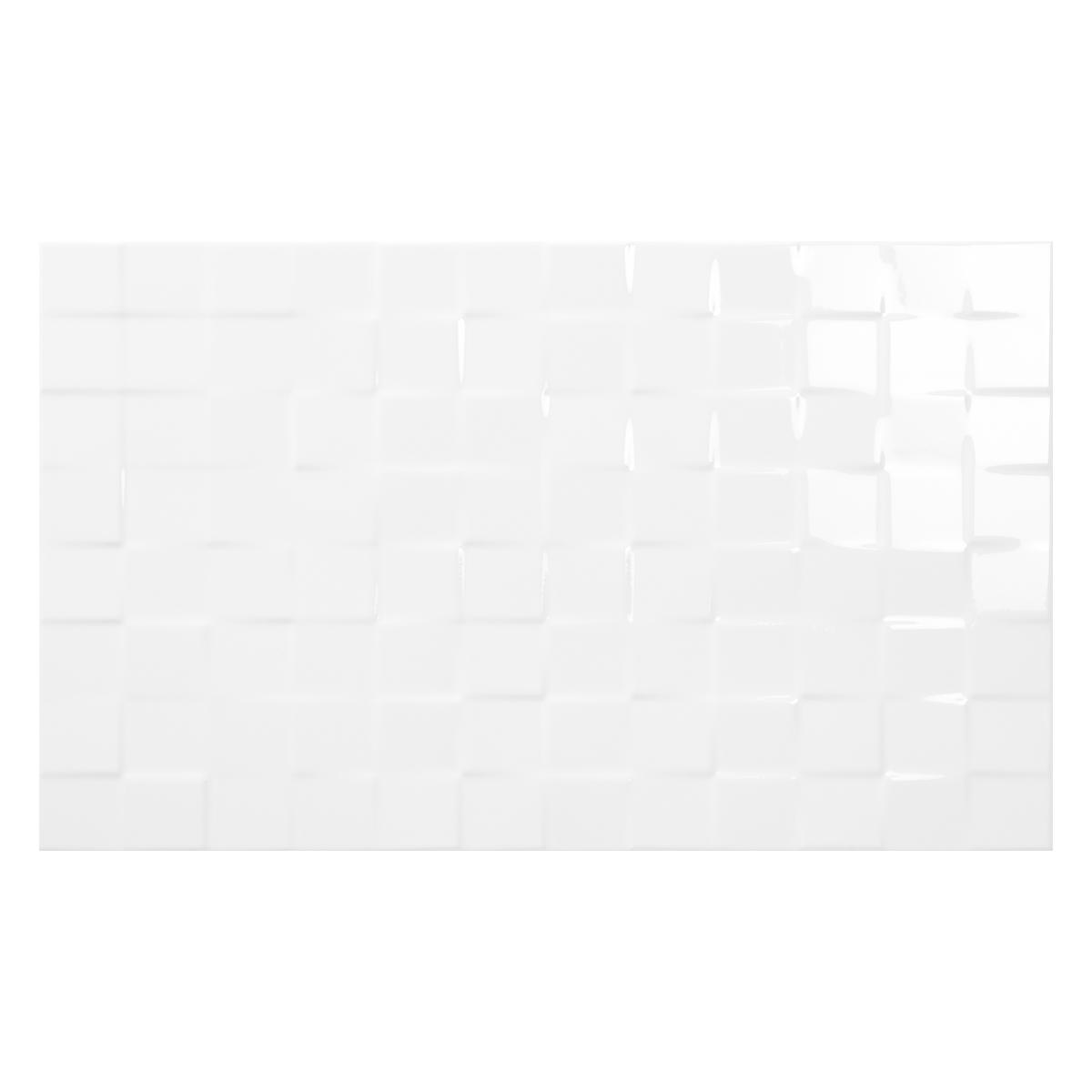 Mayólica Cubic Blanco Brillante - 33X55 cm - 1.84 m2
