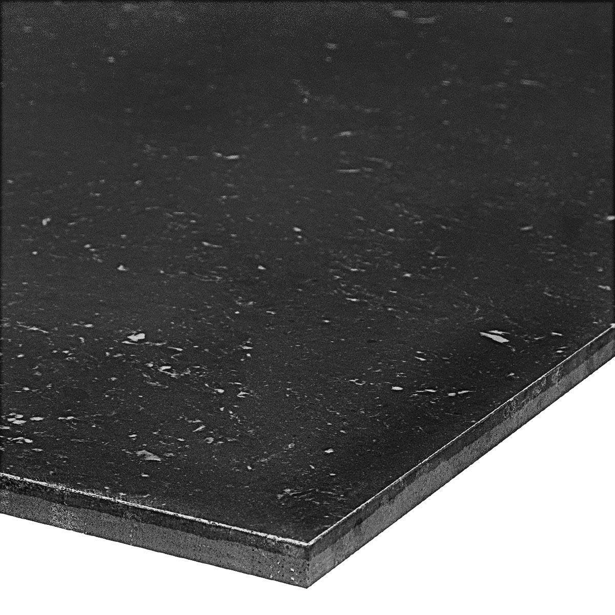 Porcelanato Tabit Doble Carga Negro Brillante - 60X60 cm - 1.44 m2