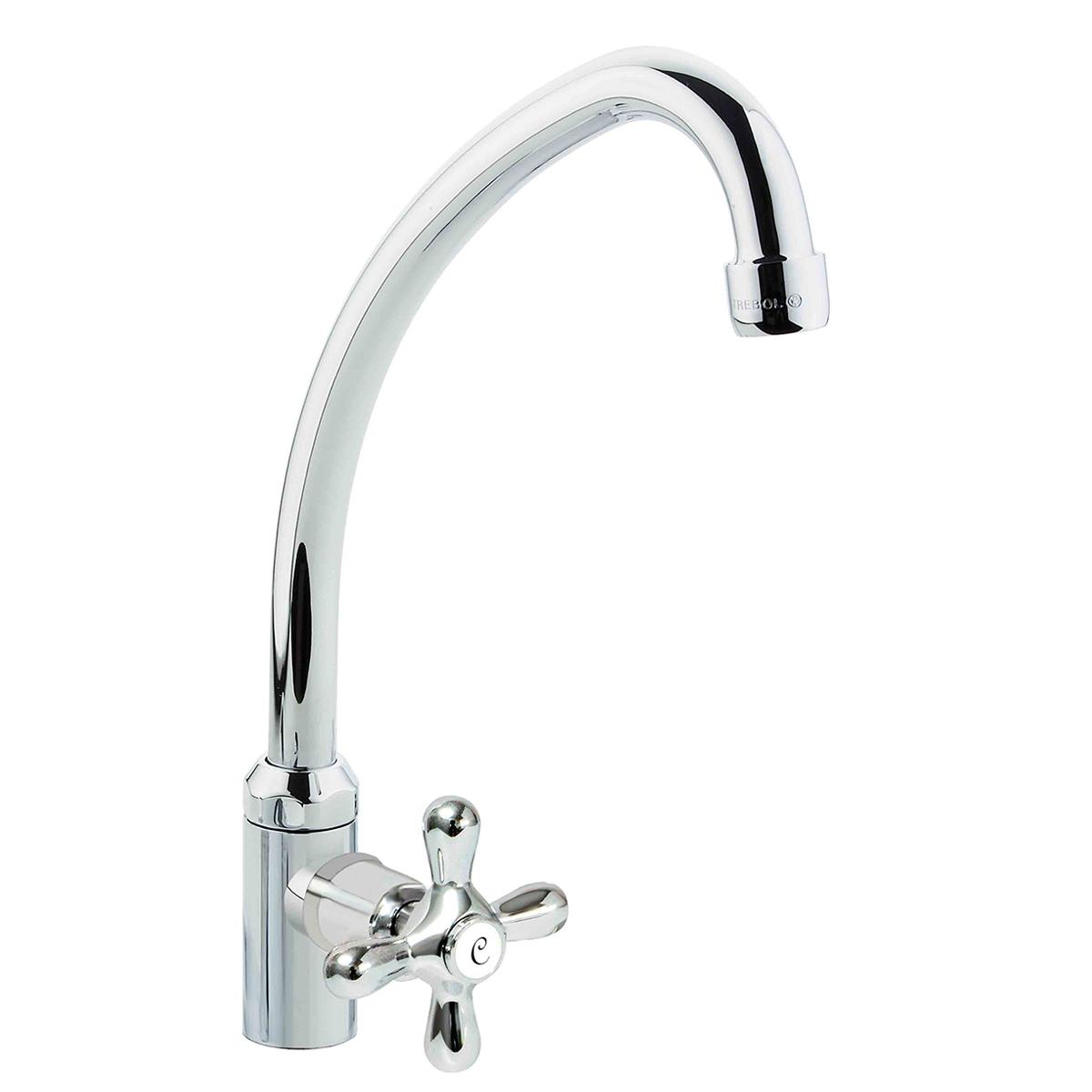 Llave Toscana Para Cocina - Plateado