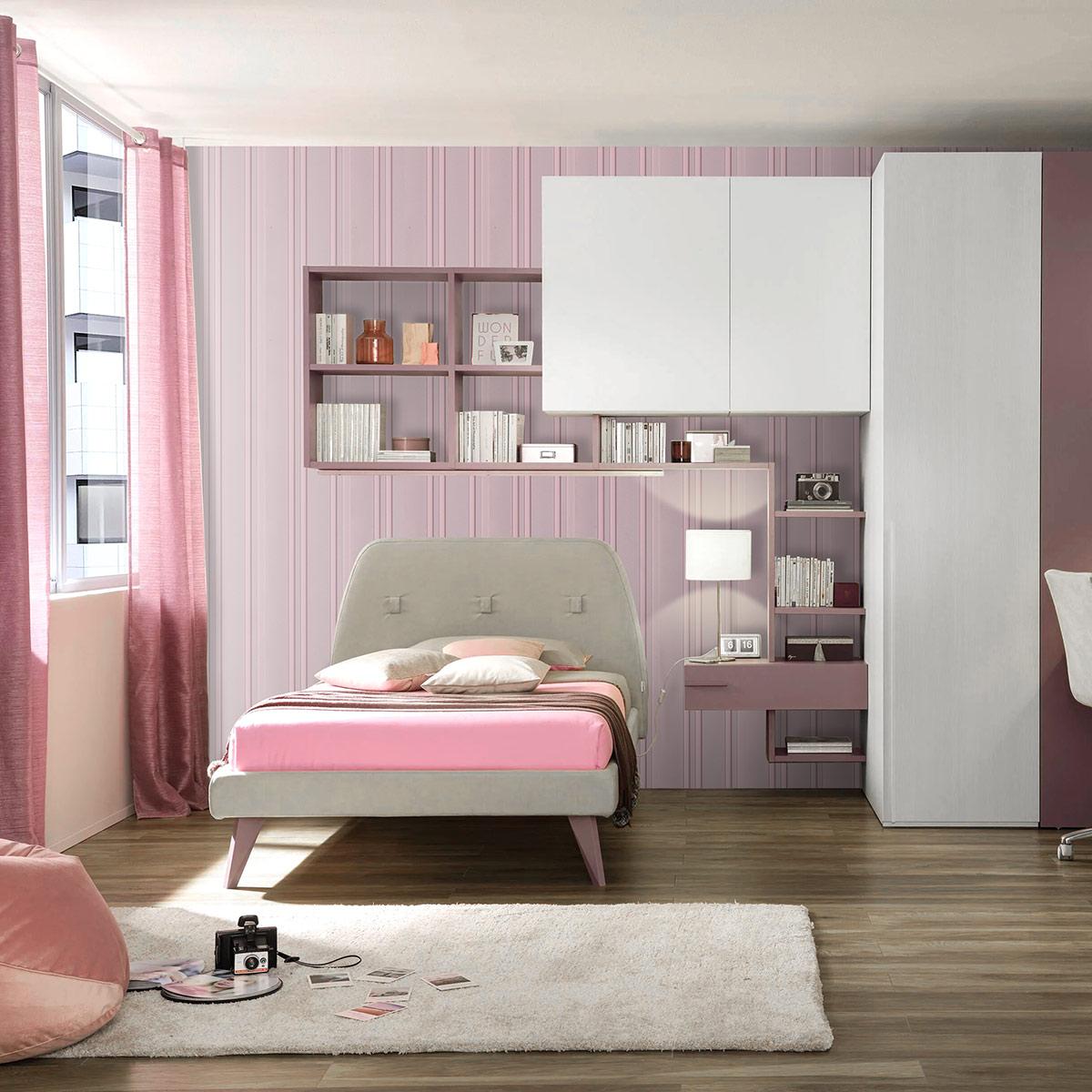 Wall Panel Arquitect Light Rose - 14X134.5 cm