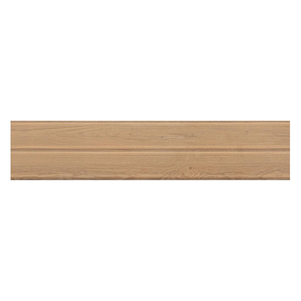 Porcelanato Bali Deck Camel Mate Rectificado - 19 x 90 cm - 1.54 m2