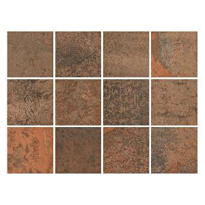 Gres Porcelanico Eliane Oxy Corten Mesh Mate Piscina 10X10 Caja 1.92 M2