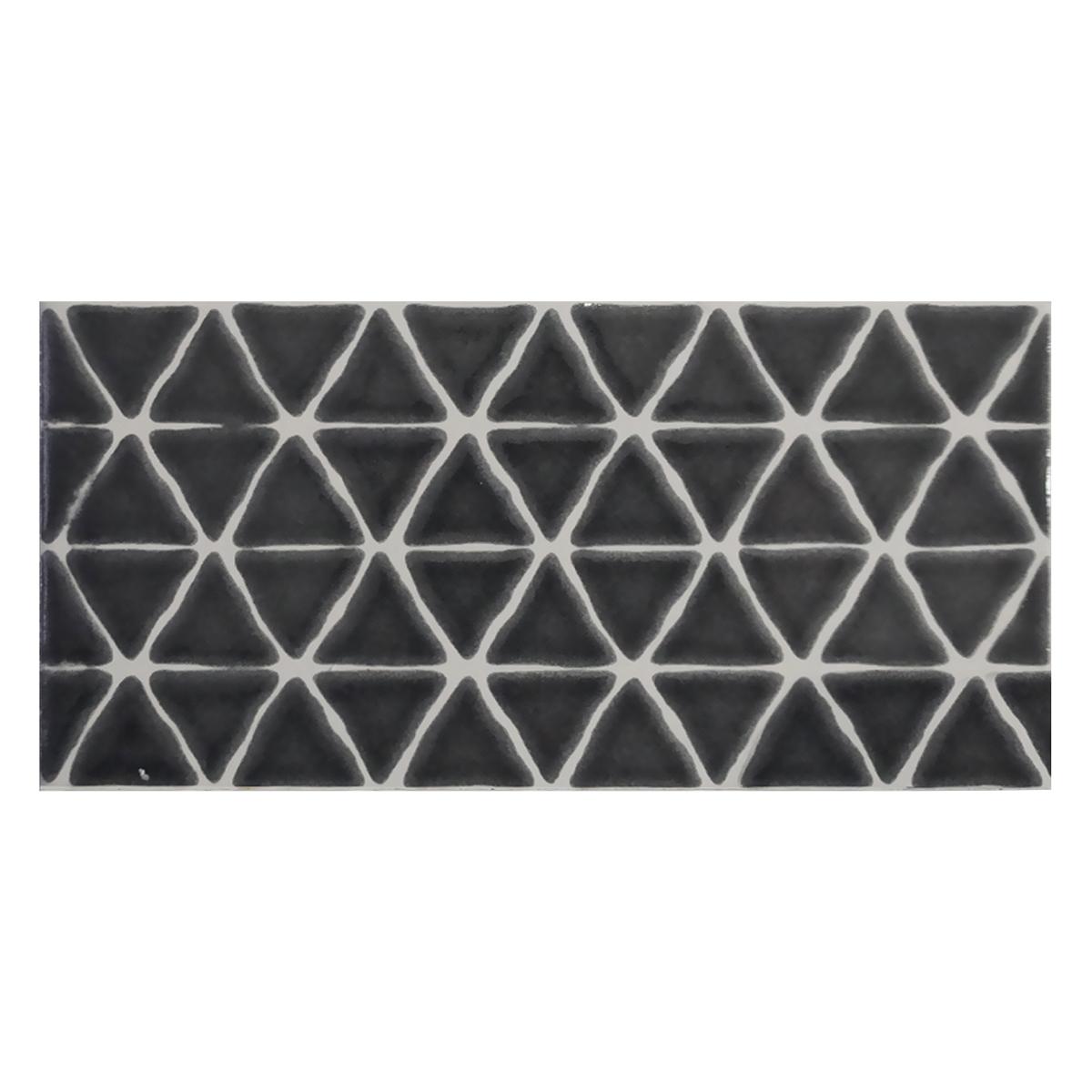 Listelo Bricks Triada Grafito - 7.5X15 cm