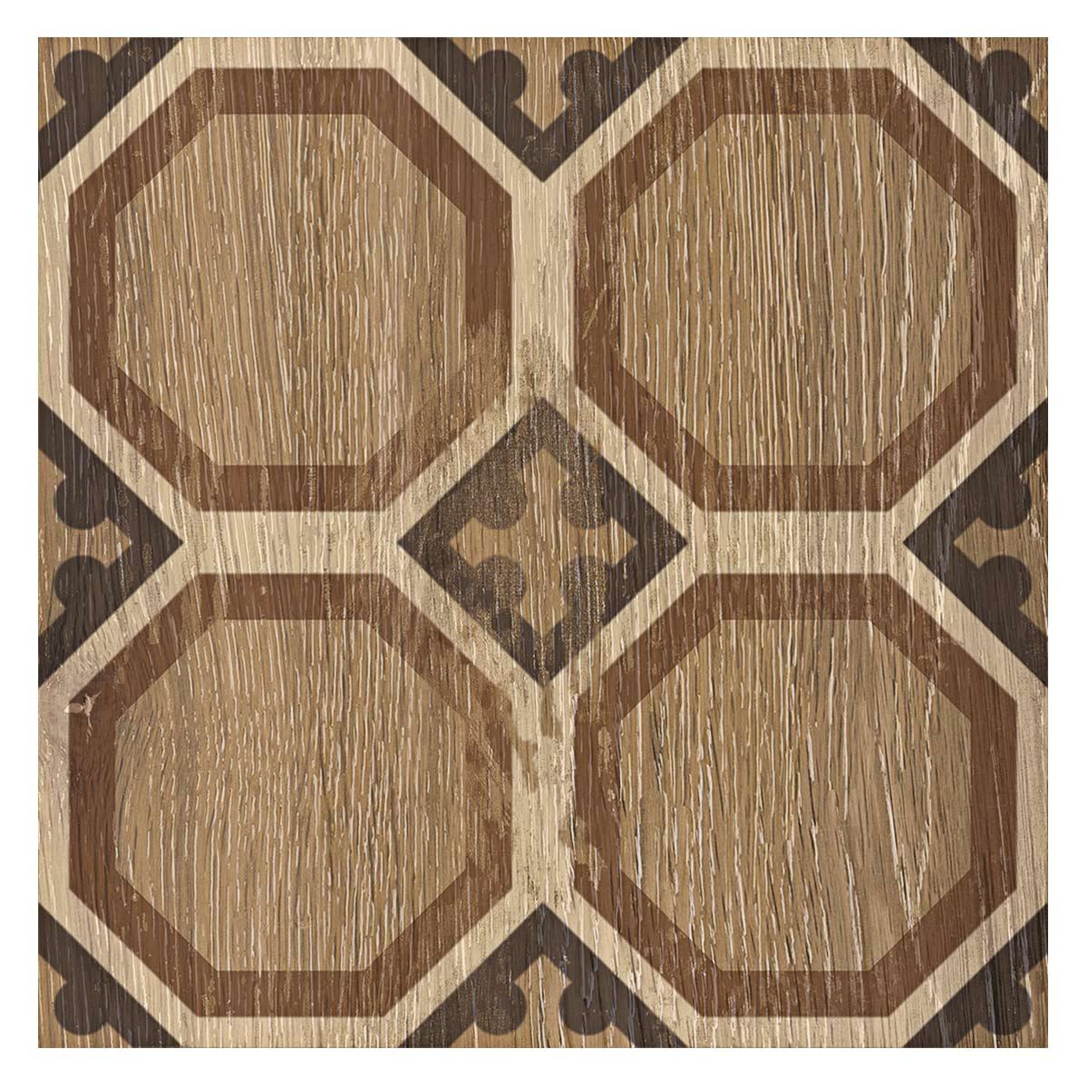 Porcelanato Hidraulicwood Moka Mate - 20x20 - 0.60 m2