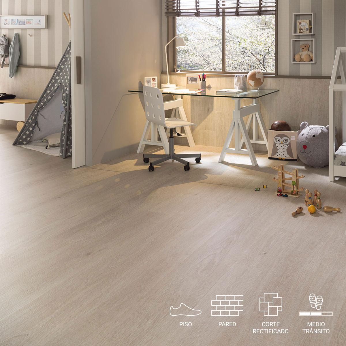 Porcelanato Devon Hueso Mate - 19.3X180 cm - 1.04 m2