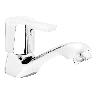 Llave Buzios Para Lavatorio - Plateado
