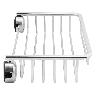 Jabonera Repisa Rectangular Acero Inoxidable - 20X10X4