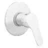 Monocomando Tahiti Para Ducha Con Salida Tecno - Plateado