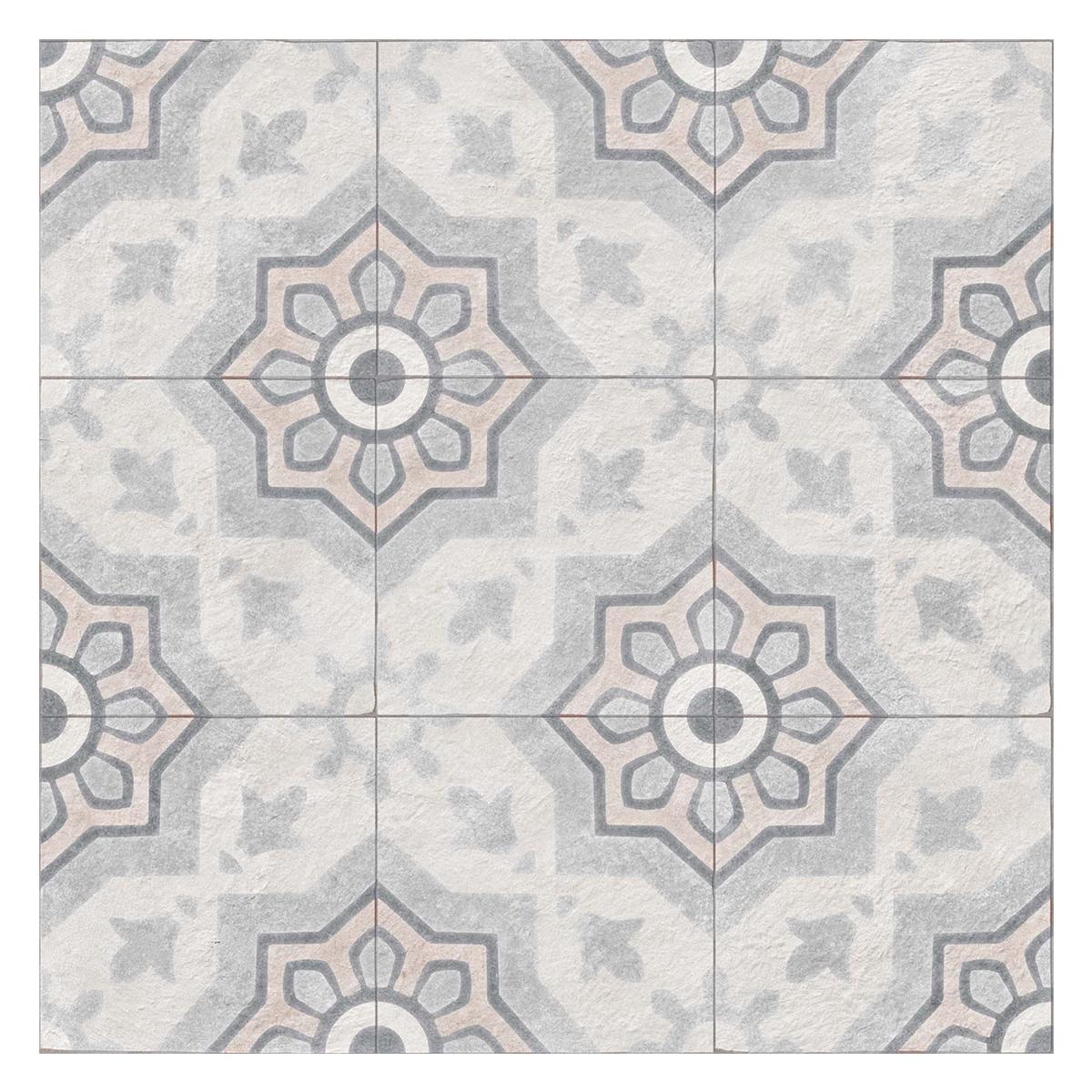 Porcelanato Milos Multicolor Mate - 60X60 cm - 1.44 m2