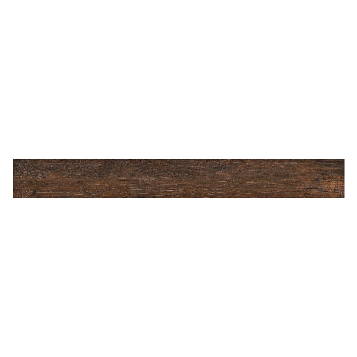Porcelanato Legno del Notaio Marrón Mate - 20X120 cm - 1.44 m2
