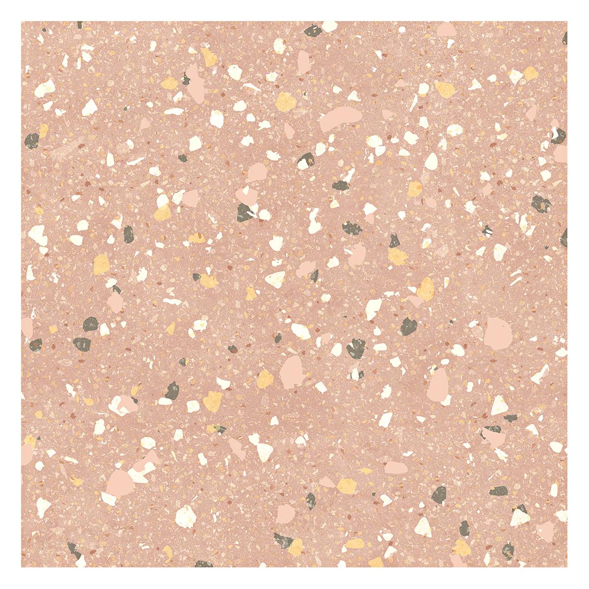 Porcelanato Confete Rosa Natural Rectificado - 100 x 100 cm - 2.00 m2