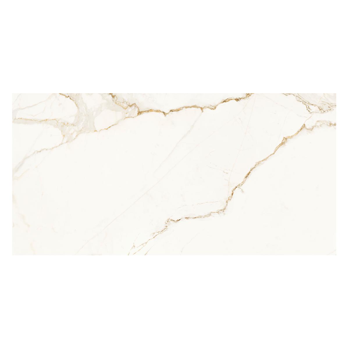 Piso Calacata Gold Pulido Rectificado - 58 x 120 cm - 2.09 m2