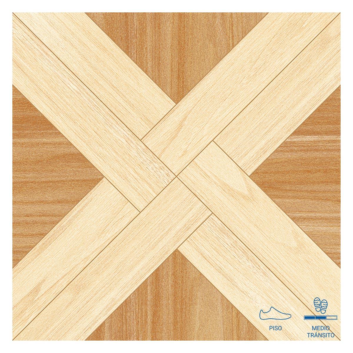 Piso Caspe Natural BR Mad - 45 x 45 cm - 2.44 m2