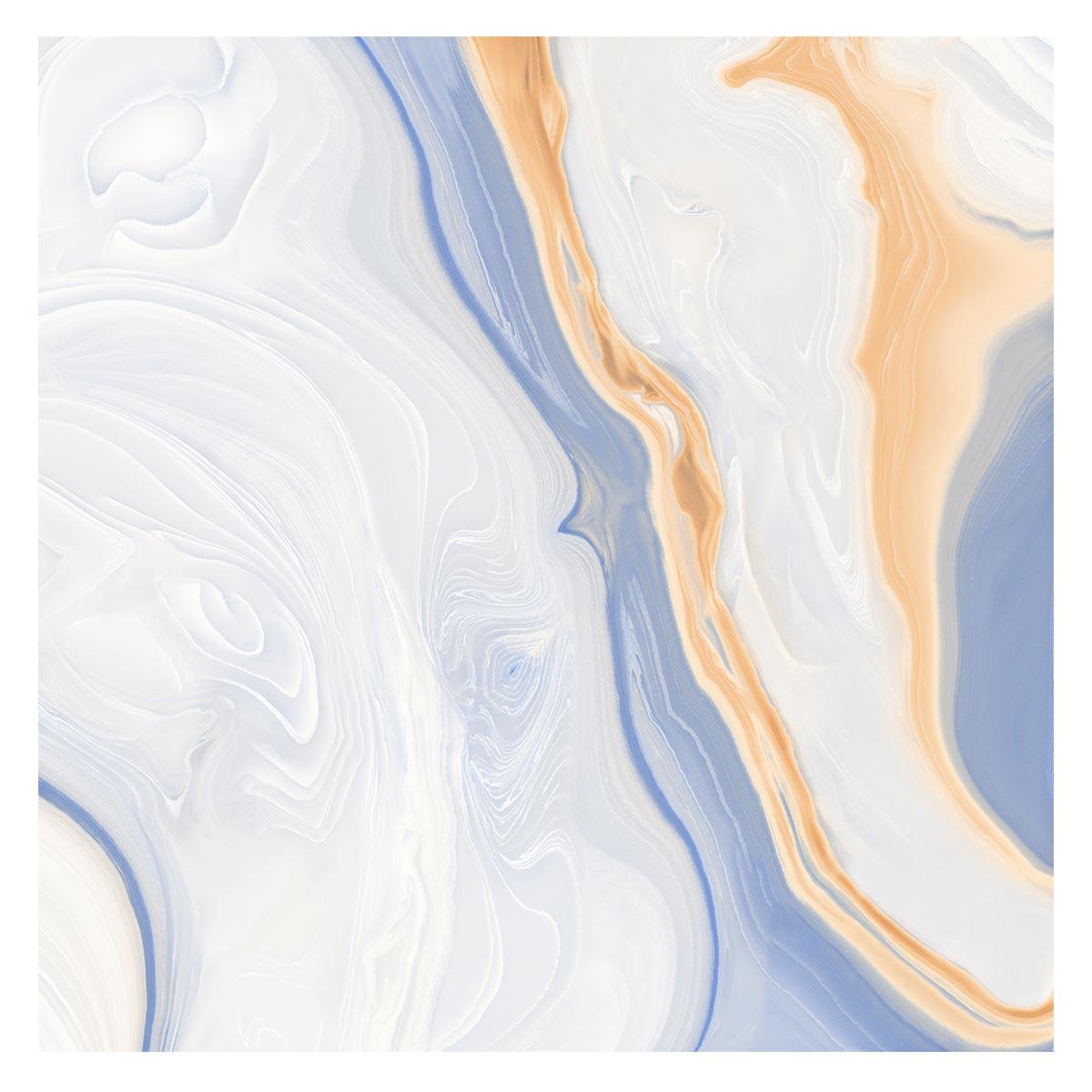 Porcelanato Aquarella Blue Pulido - 60X60 cm - 1.44 m2